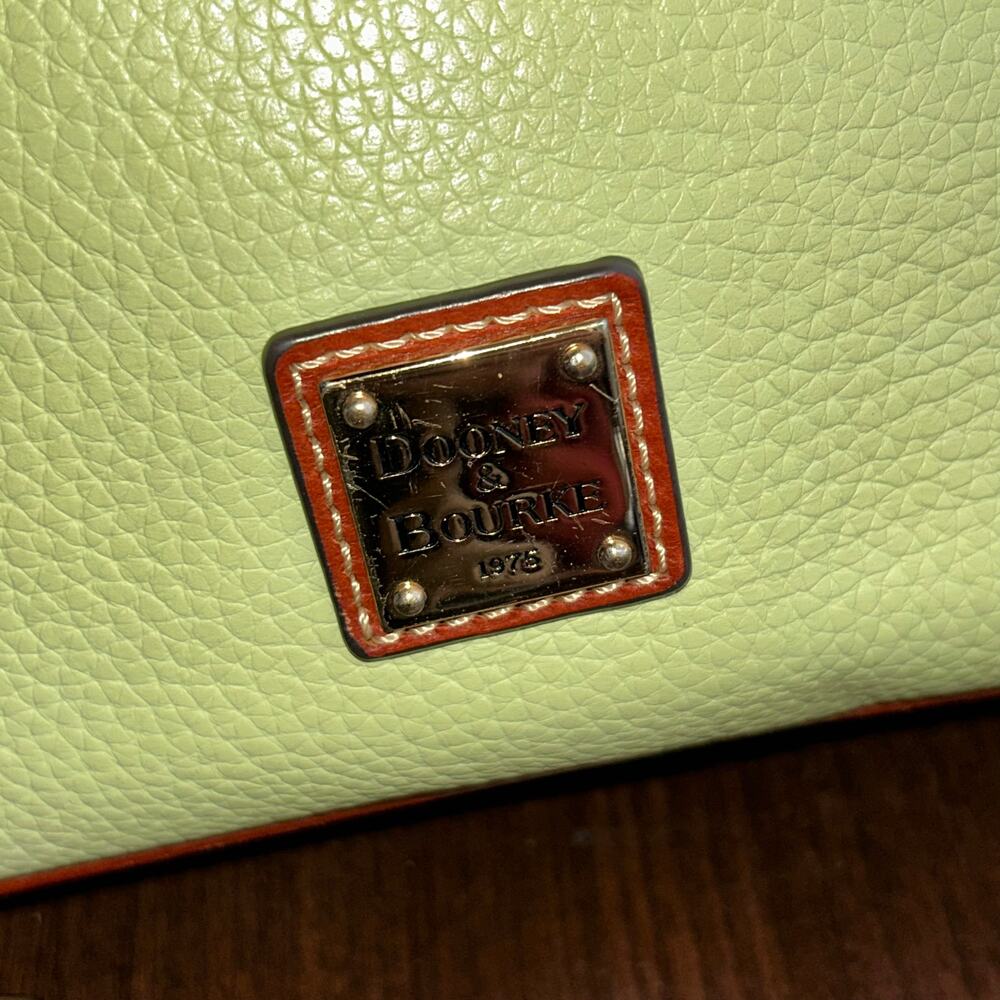 Dooney & Bourke All Leather Pebble Leather Crossbody / Shoulder Bag - Picture 3 of 16